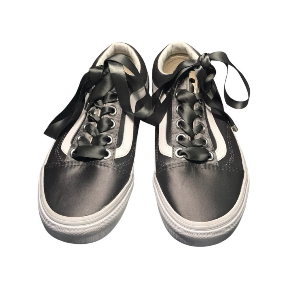Van's Satin Grey Size 5 women
